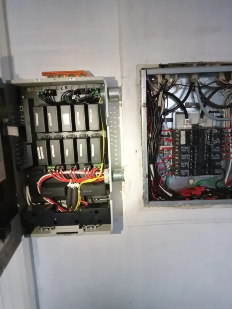 Electrical panel upgrade completed for Ring Doorbell Installation in Armada